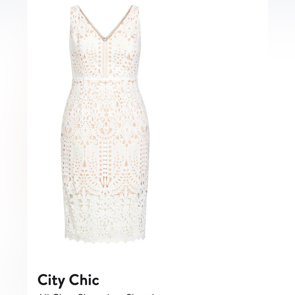 City Chic All Class Sleeveless Sheath Dress NWT Size 18